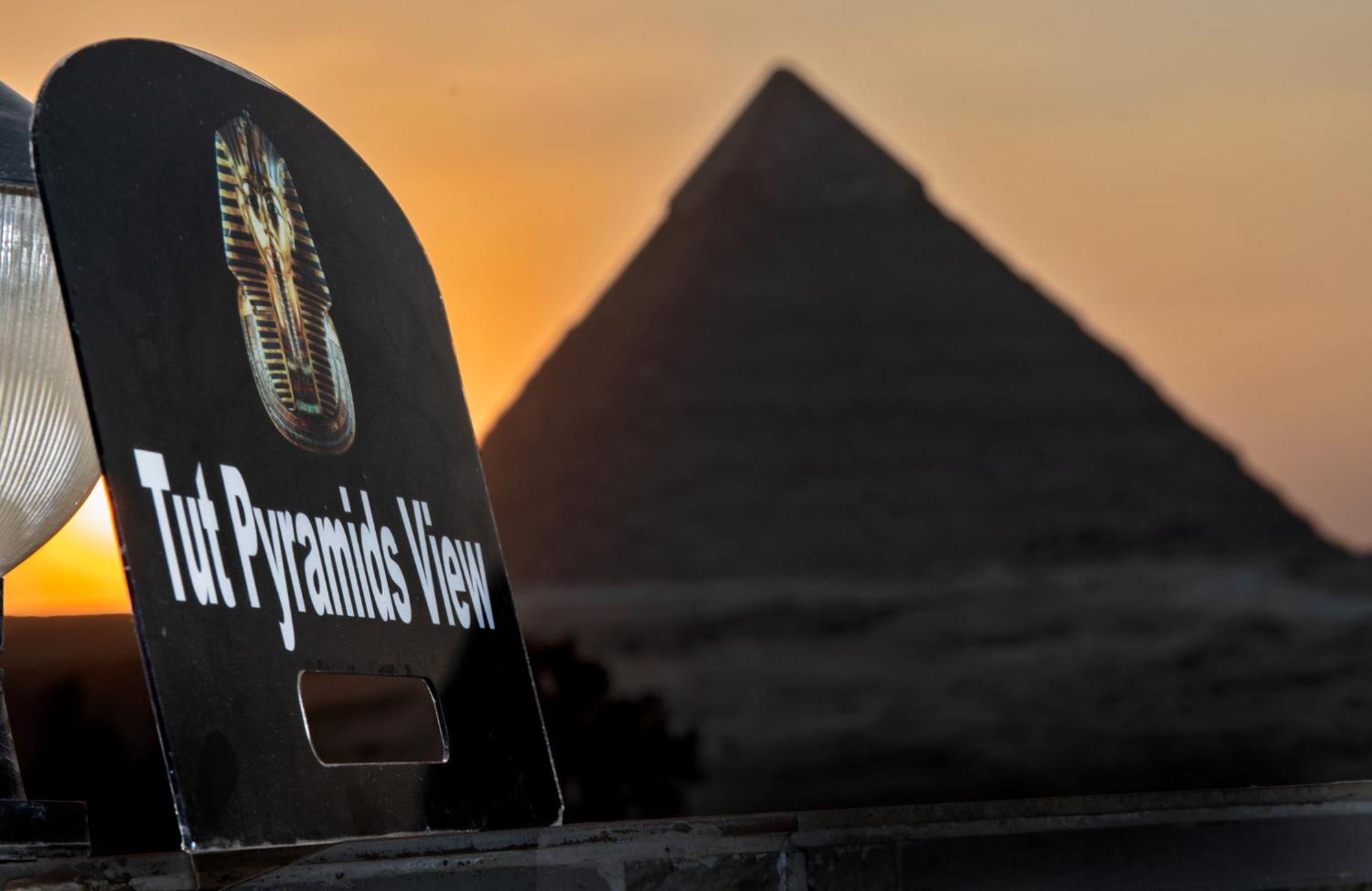 Tut Pyramids View Hotel Kafret el-Gabal Kültér fotó
